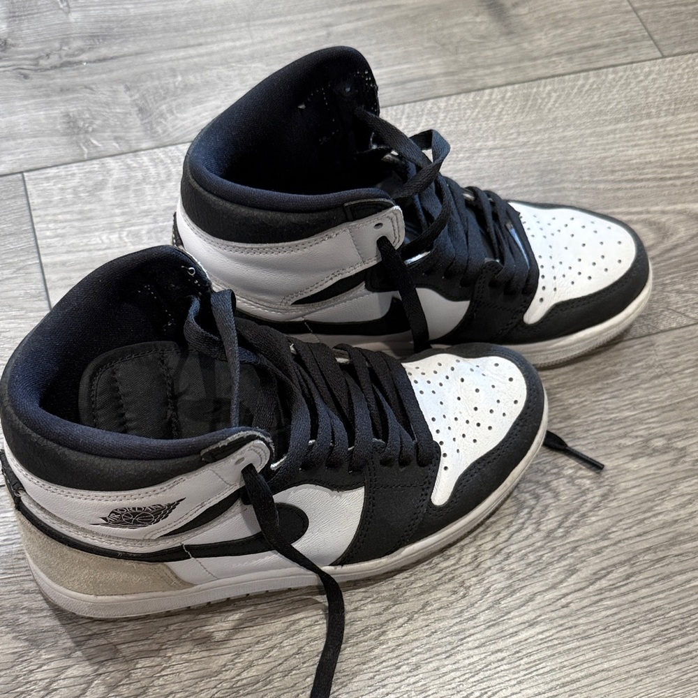 Jordan Black and White Women's Sneakers